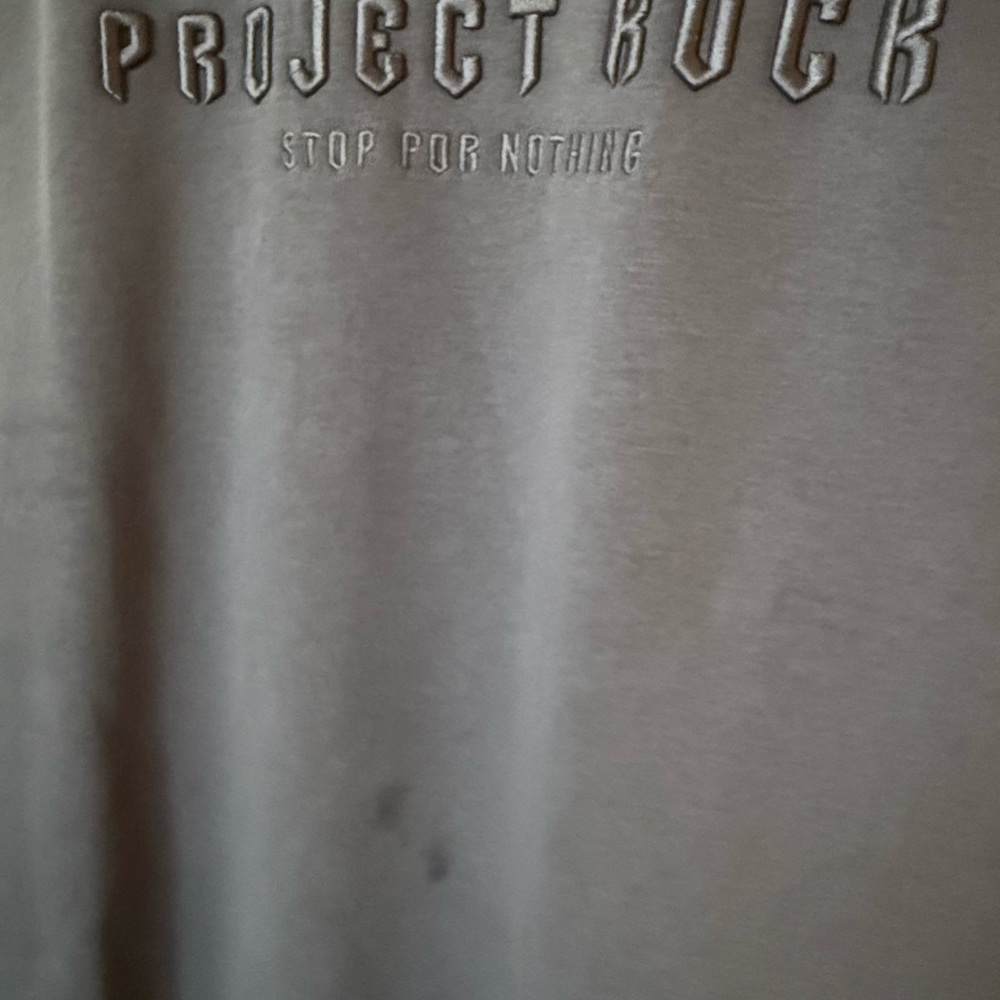 NWT project rock cutoff sweatshirt size L - Picture 4 of 4
